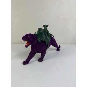 HE-MAN 1981 PANTHOR figure + saddle skeletor cat Masters of the Universe MOTU